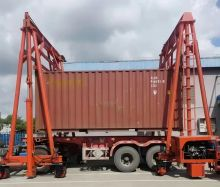 XCMG Official 0-60 Ton Mast Mobile container crane Tyred Lifting Gantry Crane Hot Sale